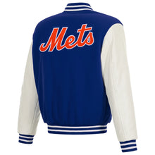 Load image into Gallery viewer, New York Mets Reversible Varsity Jacket
