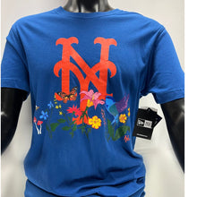 Load image into Gallery viewer, New York Mets Blooming T-Shirts
