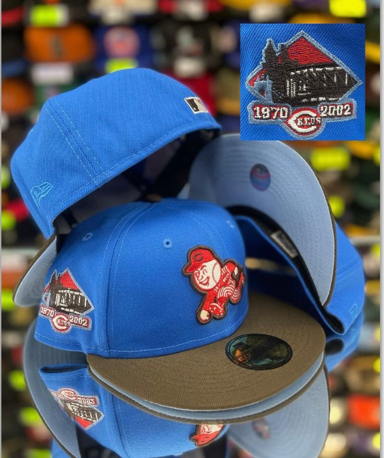 Cincinnati Reds SW Blue/Walnut 2T/Sky Blue UV