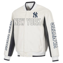 Load image into Gallery viewer, New York Yankees Faux Leather Jacket
