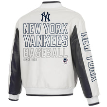 Load image into Gallery viewer, New York Yankees Faux Leather Jacket
