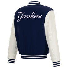 Load image into Gallery viewer, New York Yankees Reversible Varsity Jacket
