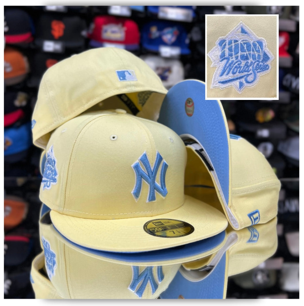 New York Yankees  Soft Yellow/Sky Blue UV