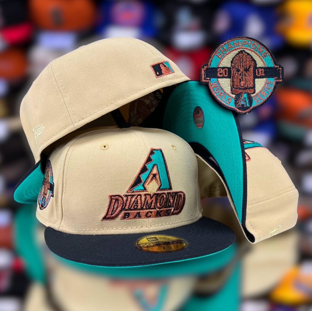 Arizona Diamondbacks--Vegas Gold/Bk 2T /Teal UV