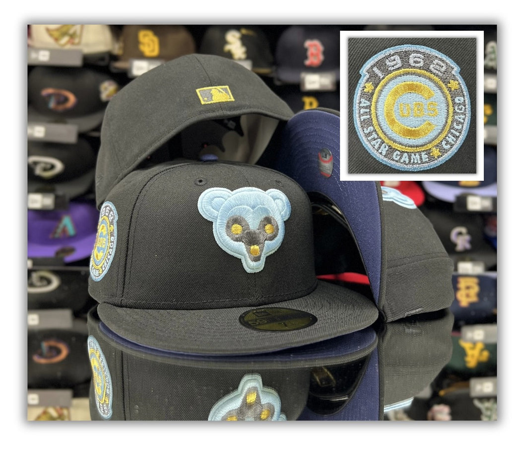 Chicago Cubs Bk/ASG Patch/Purple UV