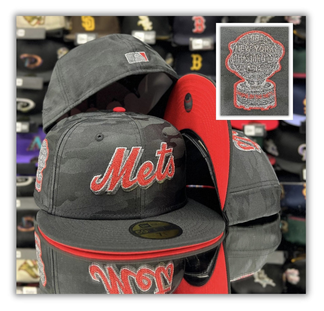 New York Mets Bk Camo/ASG Patch/Red UV