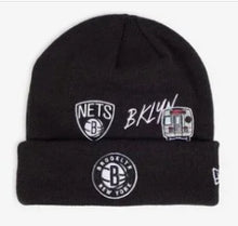 Load image into Gallery viewer, Brooklyn Nets City Transit Beanie Hat With Statue Of Liberty
