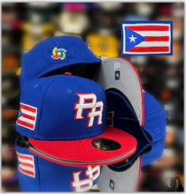 Load image into Gallery viewer, WBC PR-Puerto Rico Royal Blue/Red 2T/ 5950Fitted
