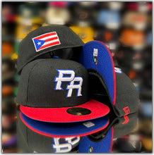Load image into Gallery viewer, WBC PR-Puerto Rico Bk/Red 2T/ 5950Fitted.
