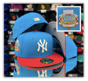 New York Yankees S Blue/Red 2T/100Th/Grey UV