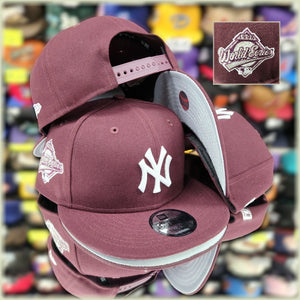 New York Yankees/Maroon- 1996WS Patch 9Fifty Snapback