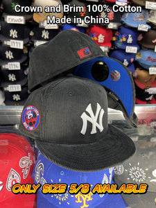 New York Yankees Bk Corduroy/Royal Blue UV