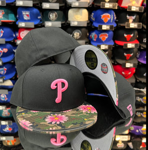 Philadelphia Phillies Bk/Flower 2T/Grey UV