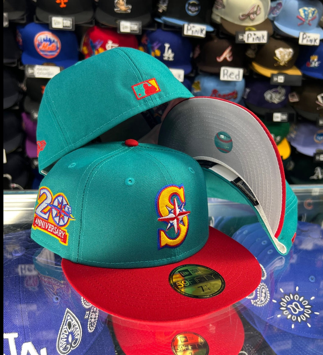 Seattle Mariners Turquoise/Red 2T/Grey UV