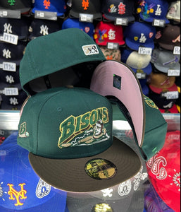 Buffalo Bisons Forest Green/Brown 2T/Pink UV/