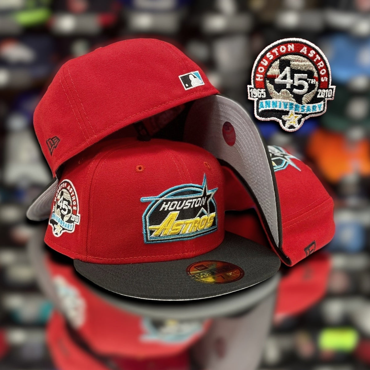 Houston Astros Red/Bk 2T/Grey UV – BKLYNCAP