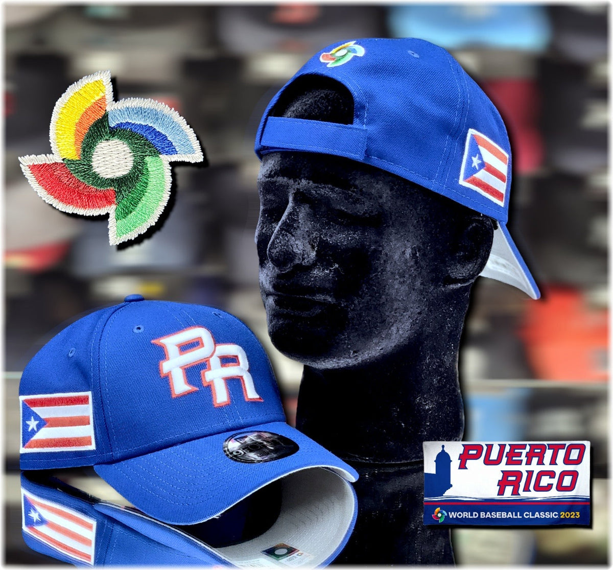 WBCPuerto Rico 9Forty Adjustable BKLYNCAP