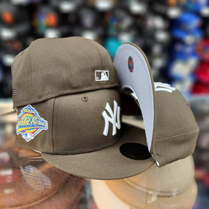 New York Yankees Brown/1996Patch Gray UV